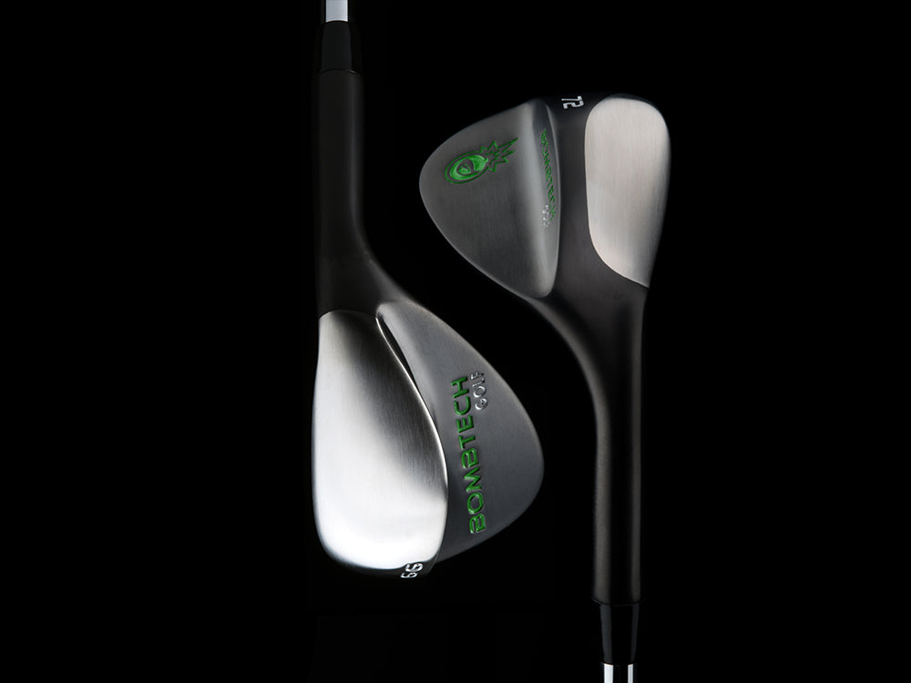 BombTech Golf Mega Lob Wedge Set (66 Degree and 72 Degree)