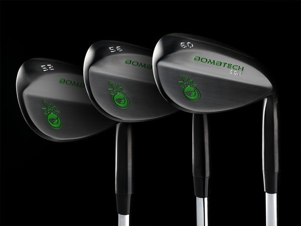 Limited Edition BombTech Wedge Set 52 56 60 Black 3 Wedge Set