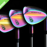 Pre-Owned Volcano Torched BombTech 52, 56 and 60 Golf Wedge Set