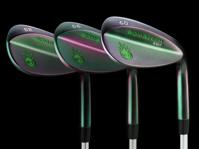 Limited Edition Midnight Shadow BombTech 52, 56 and 60 Wedge Set