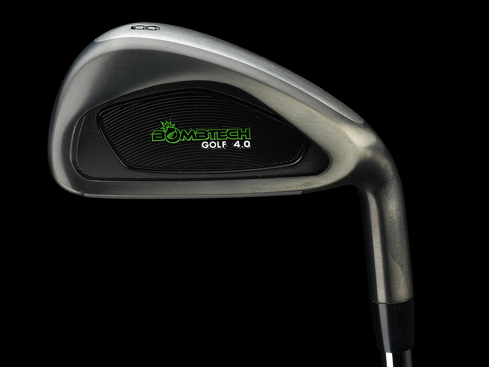 NEW and Upgraded! BombTech Golf 4.0 Black Iron Set