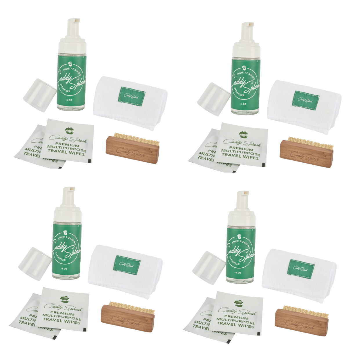 Ultimate Golf Shoe Cleaner Kit – On-the-Go Foaming Cleanser & Wipes