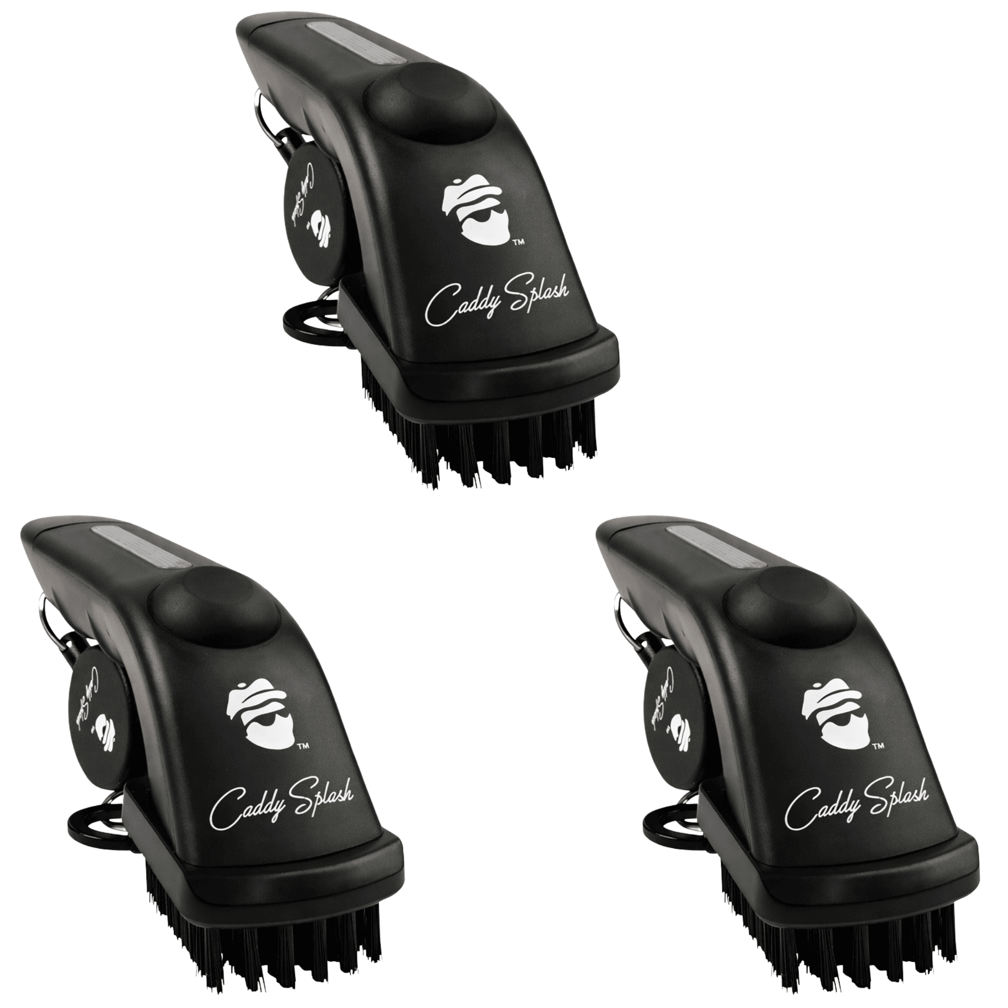 Golf Club Water Brush Pro Cleaner - Black