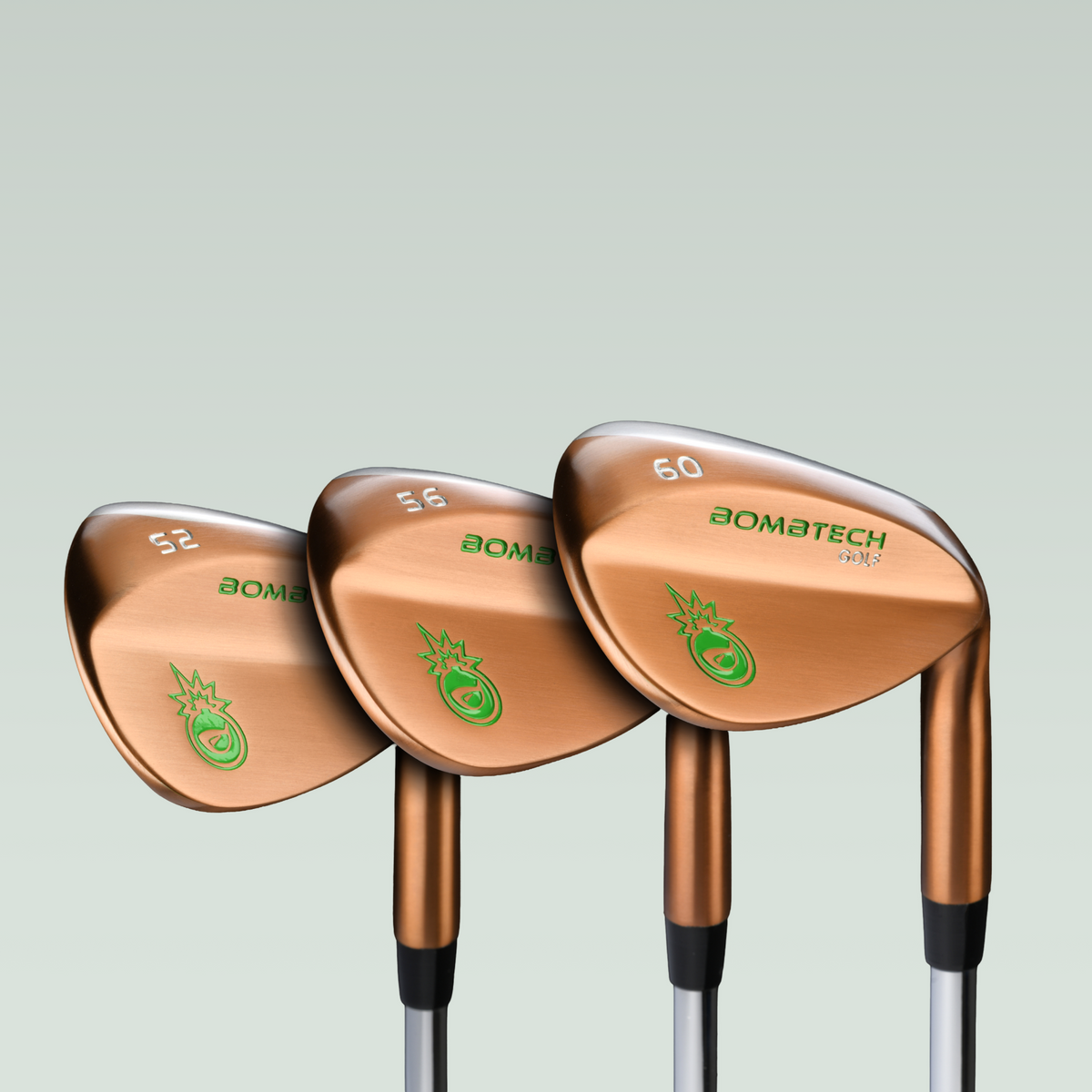 Wedge Set | 52, 56 & 60 | Copper – BombTech Golf