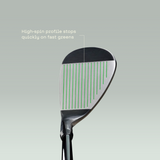 72 Degree Wedge | Black