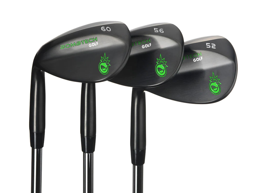 Left Handed BombTech 52 56 and 60 Wedge Set