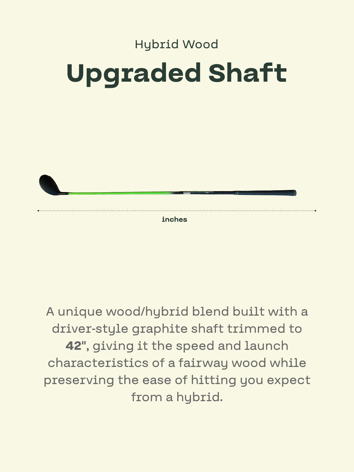 BombTech Golf Hybrid Wood