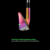 Limited Edition BombTech Golf 4.0 Volcano Torched Iron Set