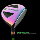 Limited Edition Volcano Torched BombTech Golf 4.0 Driver and 3 Wood