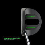 Black BombTech Mallet Putter