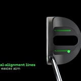 Black BombTech Mallet Putter
