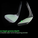 BombTech Golf Mega Lob Wedge Set (66 Degree and 72 Degree)