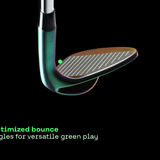 BombTech Golf 66 Degree Volcano Torched Lob Wedge