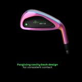 Limited Edition BombTech Golf 4.0 Volcano Torched Iron Set