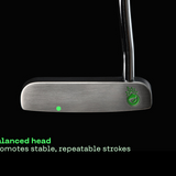 Black BombTech Mallet Putter