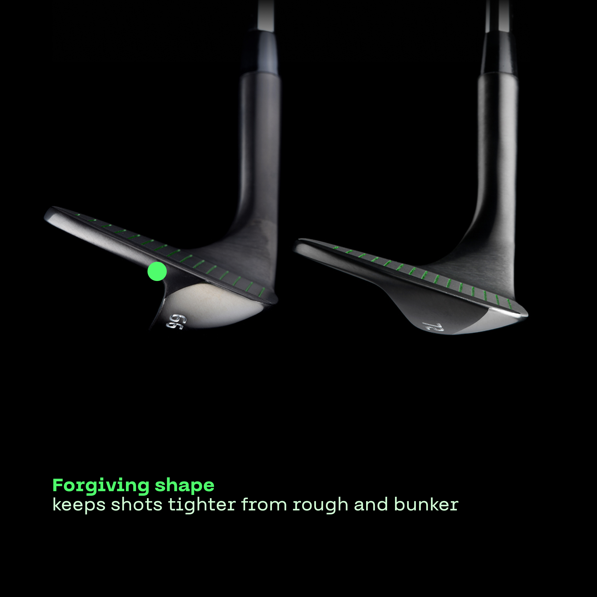EGK EZ OUT Lob Wedge 59° – Suola Larga E Perdono Alto Per Uscire Facilmente Dal Bunker