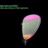 Limited Edition Volcano Torched BombTech 72 Degree Wedge