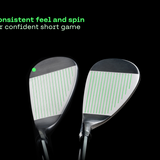 BombTech Golf Mega Lob Wedge Set (66 Degree and 72 Degree)