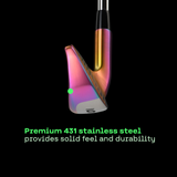 Limited Edition BombTech Golf 4.0 Volcano Torched Iron Set