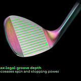 Limited Edition BombTech 52, 56 and 60 Midnight Shadow Wedge Set