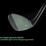 BombTech 52, 56 and 60 Black Wedge Set