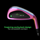 Limited Edition BombTech Golf 4.0 Volcano Torched Iron Set