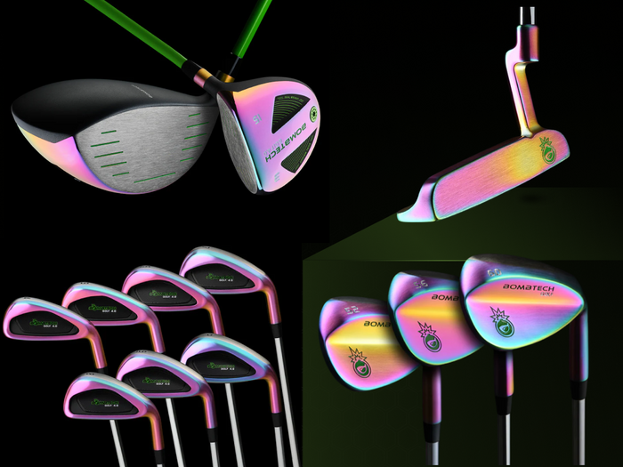 BombTech Golf Volcano Torched 13 Club Set (No Bag)