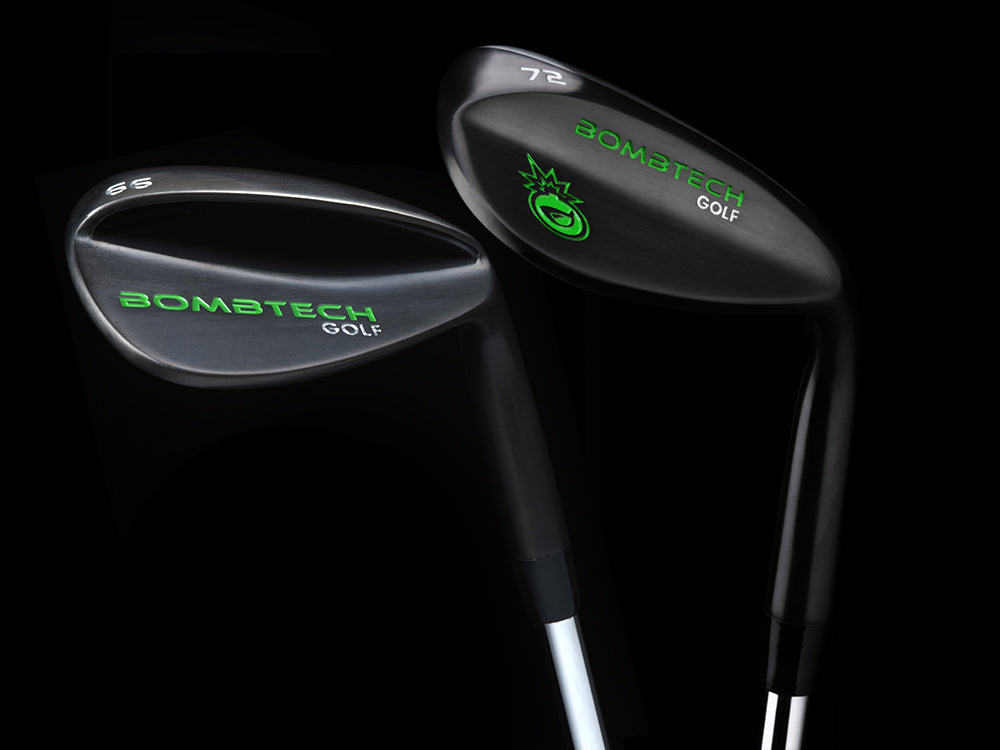 BombTech Golf Mega Lob Wedge Set (66 Degree and 72 Degree)