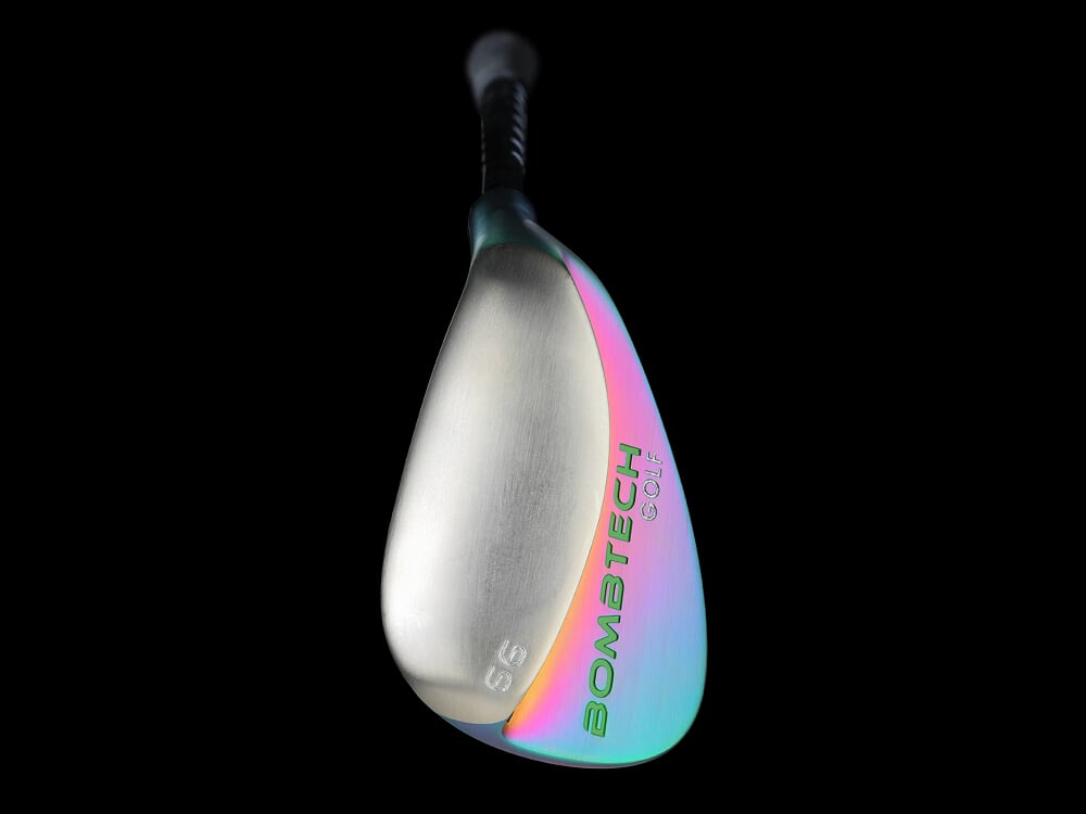 New! BombTech Golf 66 Degree Volcano Torched Lob Wedge