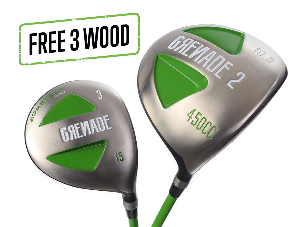 Pre-Owned Grenade 2 Driver and 3 Wood