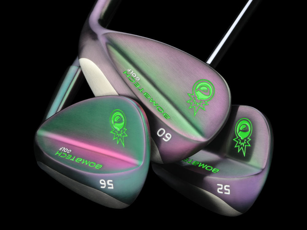 Limited Edition Midnight Shadow BombTech 52, 56 and 60 Wedge Set