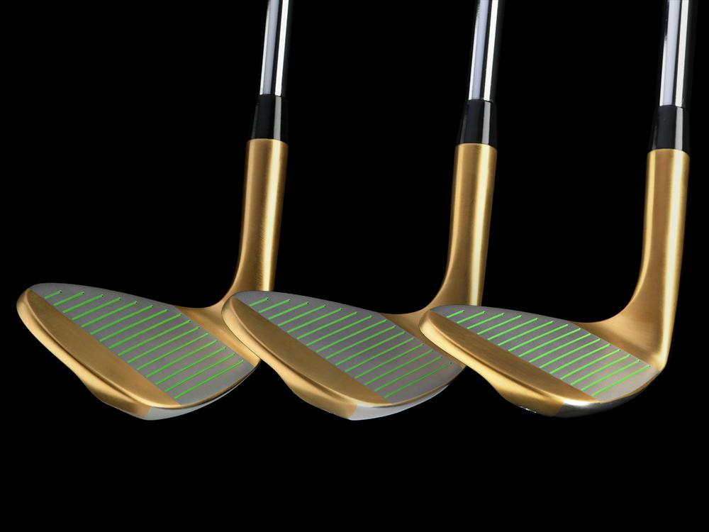 Pre-Owned Limited Edition Gold BombTech 52, 56 and 60 Wedge Set