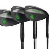 BombTech 52, 56 and 60 Black Wedge Set