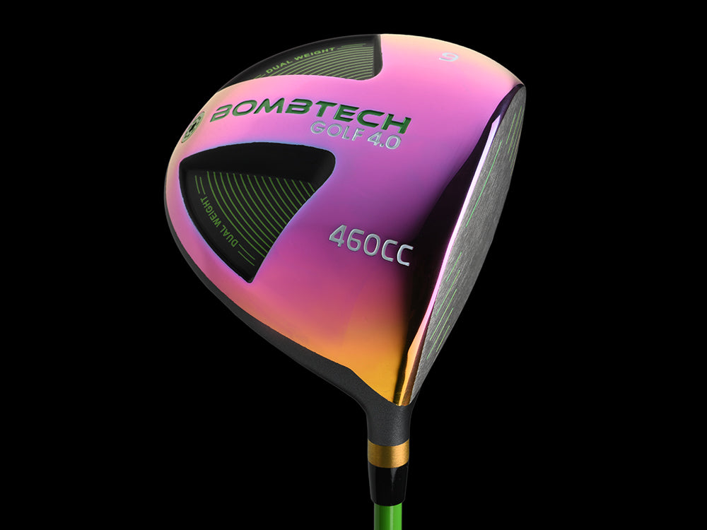 Limited Edition Volcano Torched BombTech Golf 4.0 Driver and 3 Wood