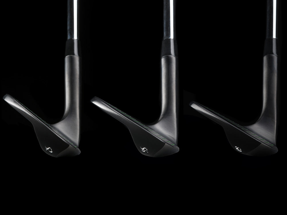 BombTech 52, 56 and 60 golf wedge set