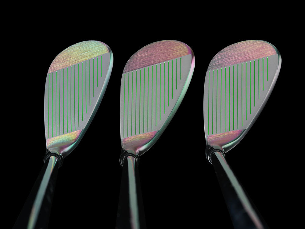 Limited Edition Midnight Shadow BombTech 52, 56 and 60 Wedge Set