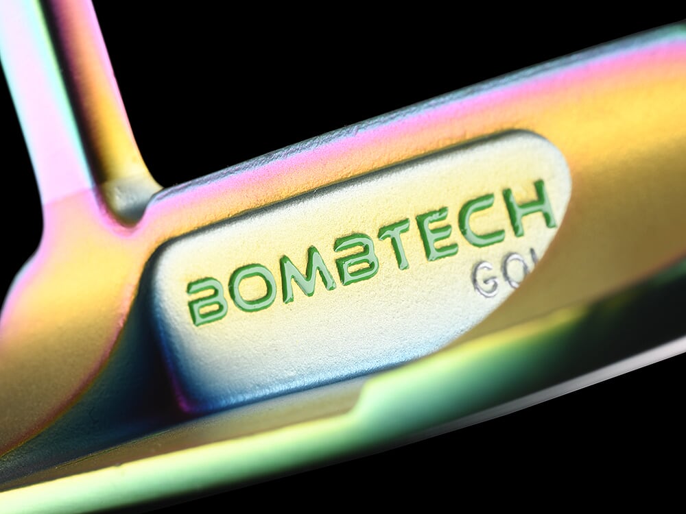 New! BombTech Golf 3.0 Volcano Torched Blade Putter