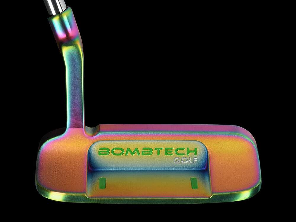 Pre-Owned BombTech Golf 3.0 Volcano Torched Blade Putter